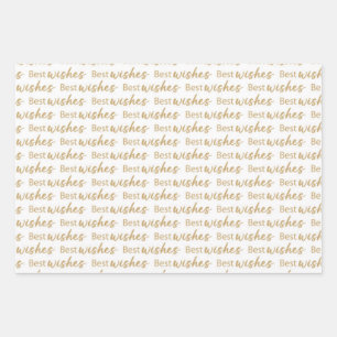 Hochzeitswrappers Geschenkpapier Set