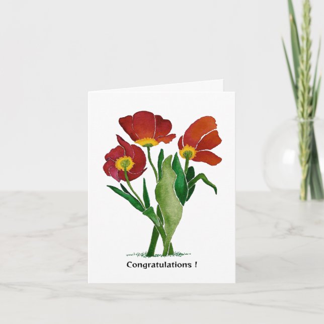 Hochzeitswünsche für verheiratetes Ehepaar Karte (Vorderseite)