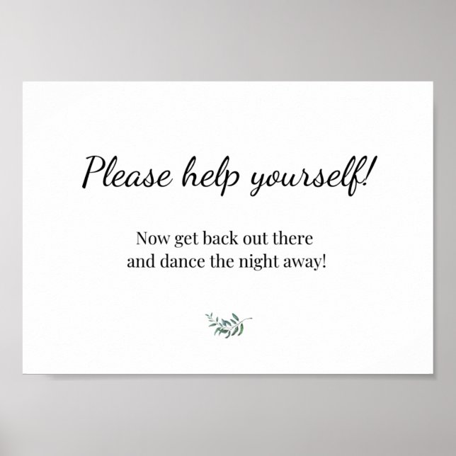 Hochzeitszeichen - Badewanne Poster (Vorne)