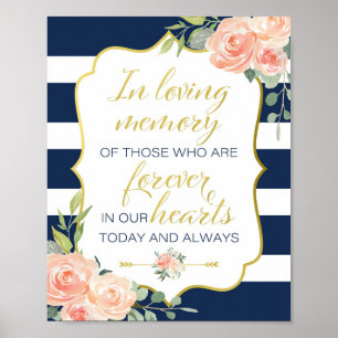 Hochzeitszeichen für Schiffe und Gold   BRAUTPARTY Poster