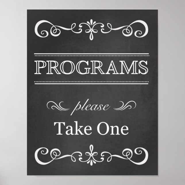 Hochzeitszeichen - Unterzeichnung eines Hochzeitsp Poster (Vorne)