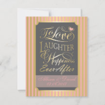 Hochzeitszitat mit Sonderbriefen