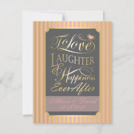 Hochzeitszitat mit Sonderbriefen