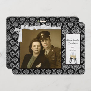 Hochzeitwochenverlängerung zum Jahrestag Einladung