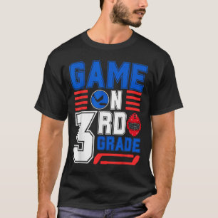 Hockey 3. Klasse Game Day Zurück zur Schule für Ju T-Shirt