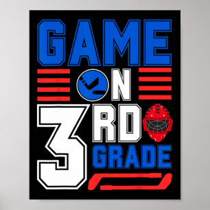 Hockey 3. Klasse Spieltag Rückkehr zur Schule für Poster