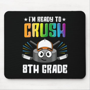 Hockey 8. Klasse Zurück zur Schule Jungen Kinder M Mousepad