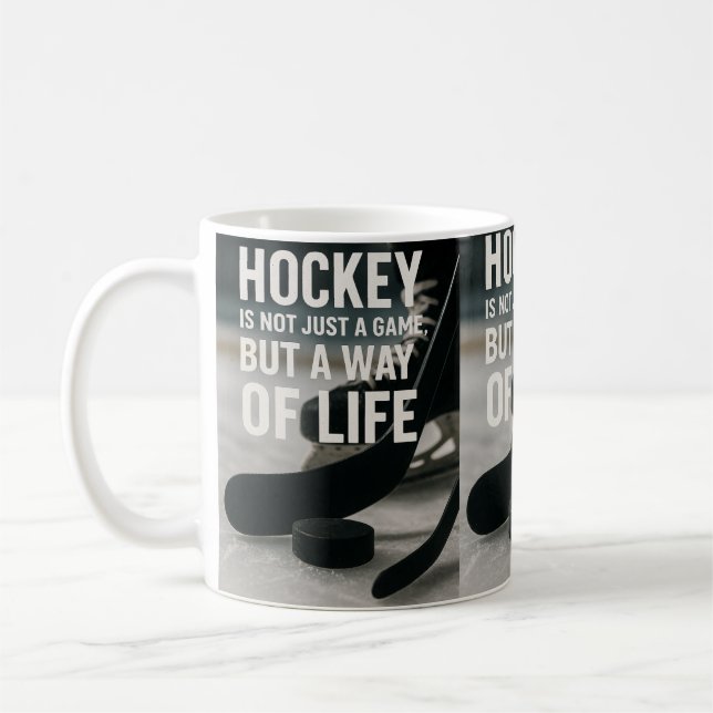 Hockey a way of life! kaffeetasse (Links)