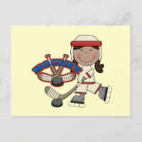 HOCKEY - Afroamerikanischer Mädchentrick und Gesch
