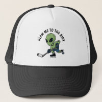 Hockey Alien Hat