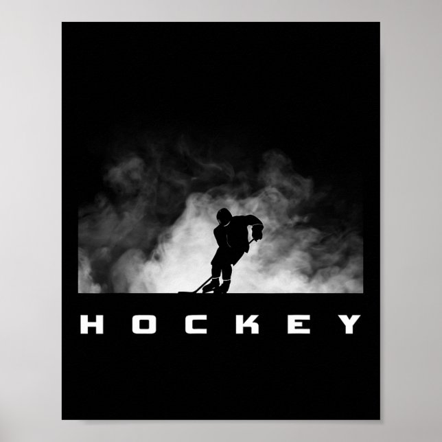 Hockey Apparel - Hockey-Eishockey-Spieler-Geschenk Poster (Vorne)