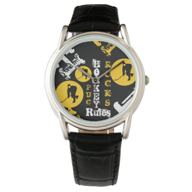 Hockey Armbanduhr (Vorderseite)
