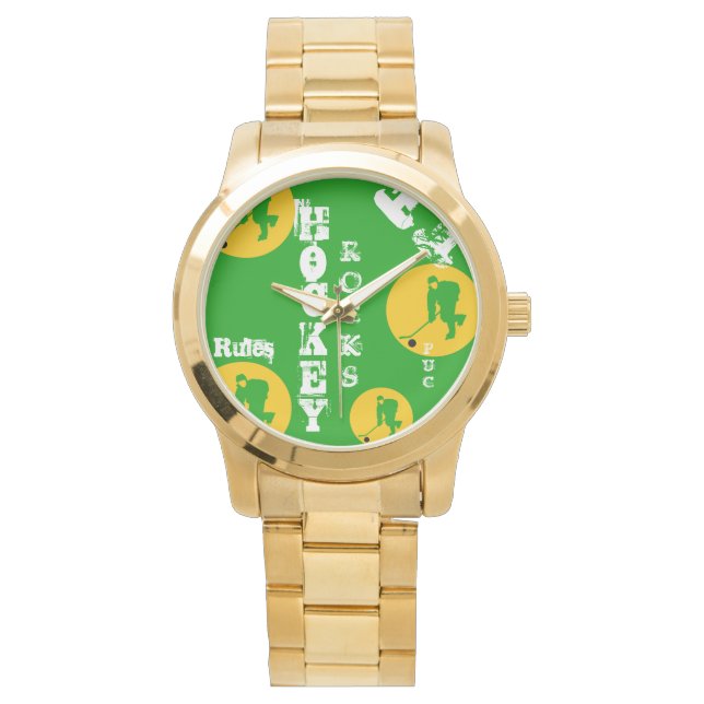 Hockey Armbanduhr (Vorderseite)