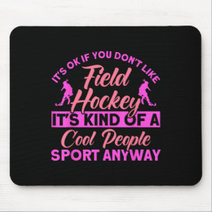 Hockey auf dem Feld ist eine Art cooler Sport für Mousepad