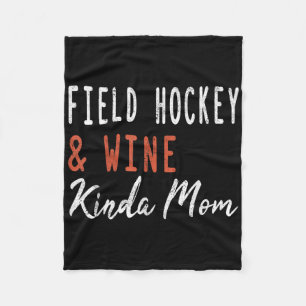 Hockey auf dem Feld und Wein, so eine Mutter, lust Fleecedecke