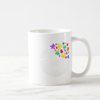 Hockey Autismus Puzzle Männer Frauen Kinder Autism Kaffeetasse