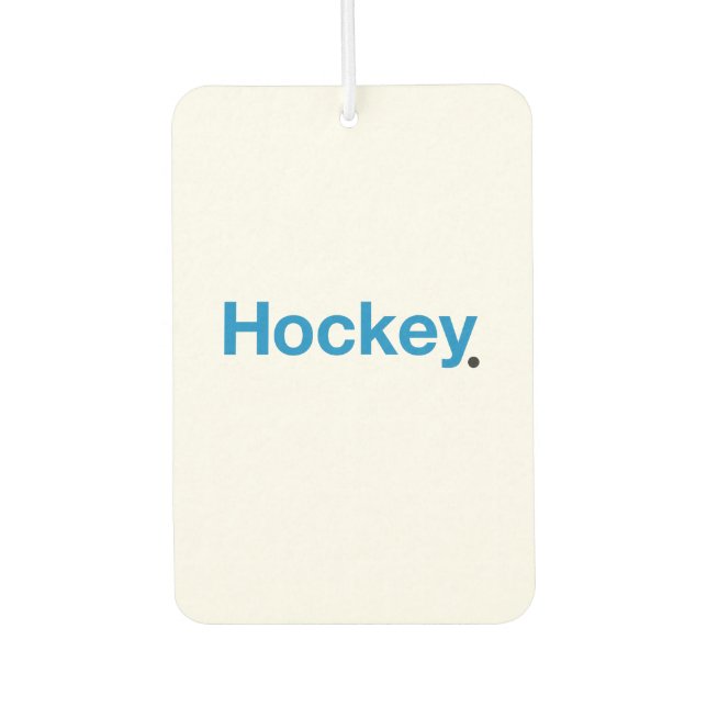 Hockey Autolufterfrischer (Vorderseite)