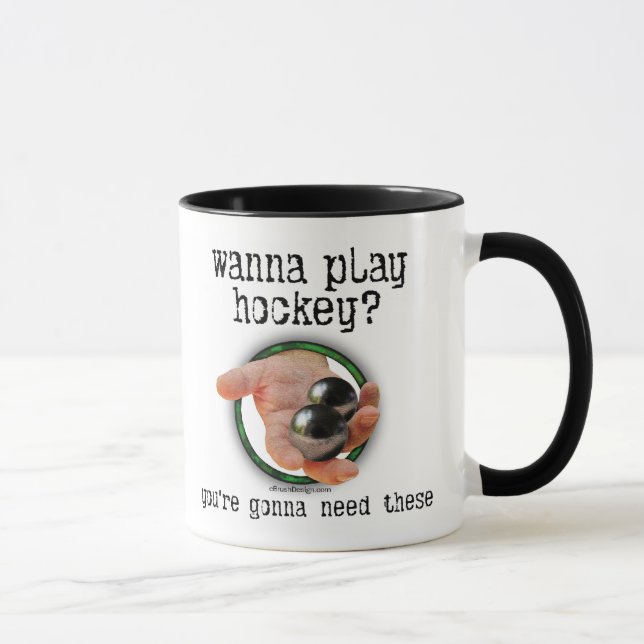 Hockey-Bälle Tasse (Rechts)