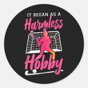 Hockey begann als harmloser Zeitvertreib_1  Runder Aufkleber