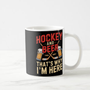 Hockey-Bier für Männer Lustige Geschenkidee Kaffeetasse