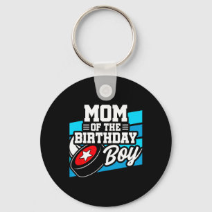 Hockey Birthday - Birthday Mama - Boys Hockey Birt Schlüsselanhänger