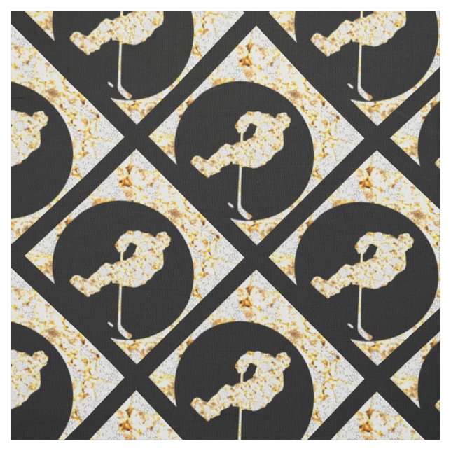 HOCKEY BLING STOFF (Muster)