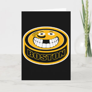 Hockey Boston M. Lustiger Kid Erwachsener Puck Läc Karte
