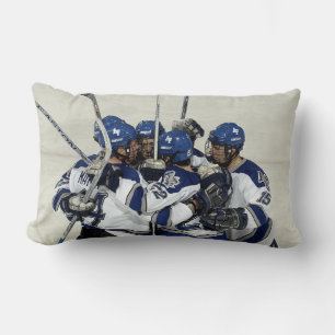 Hockey Camraderie - Throw Kissen - HAMbyWhiteGlove