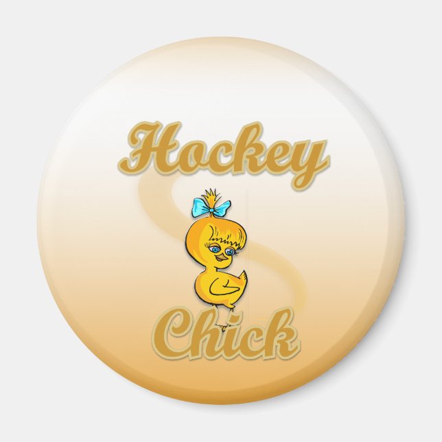 Hockey Chick Magnet (Vorne)