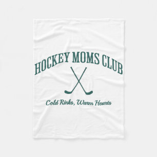 Hockey Club Spieler Unterstützung Hockey Mama Fleecedecke