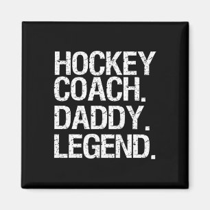 Hockey Coach Daddy Legend Ice Hockey Spieler Gesch Magnet