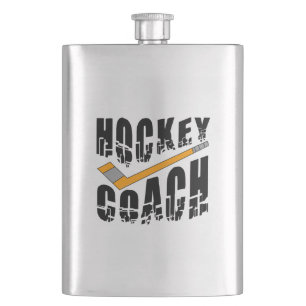 Hockey Coach Stick Flachmann
