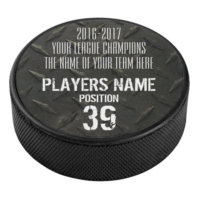 Hockey Customizable Trophy Eishockey Puck (3/4)