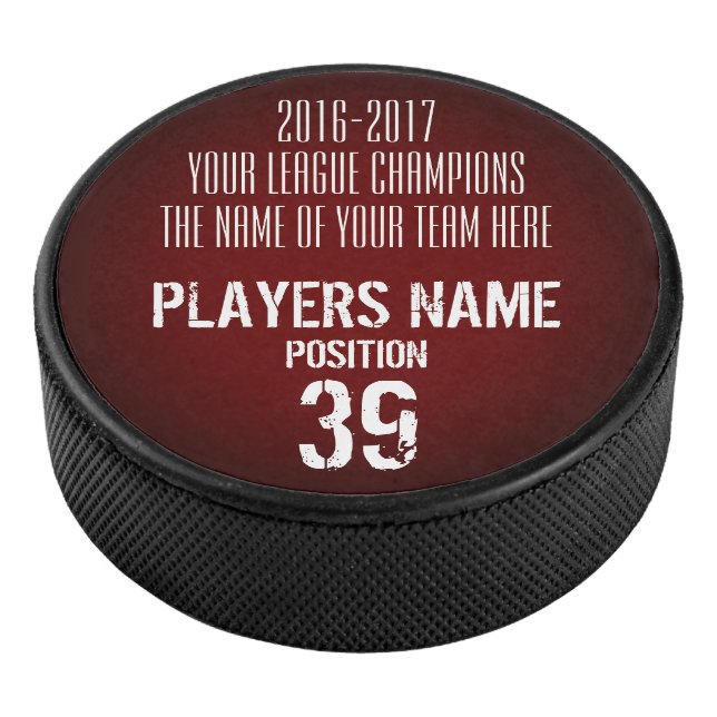 Hockey Customizable Trophy Eishockey Puck (3/4)