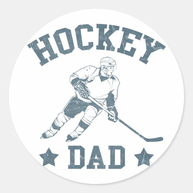 Hockey Dad Cards & Stickers (Vorderseite)