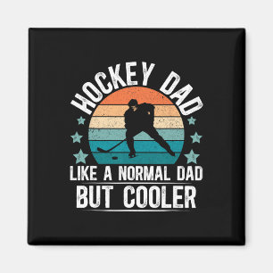 Hockey-Dad-Definition Eishockeyspieler-Vater Hocke Magnet