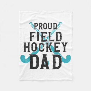 Hockey Dad Stolz Hockey Dad Papa Fleecedecke