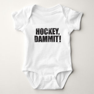 Hockey Dammit! Baby Bodysuit Strampler