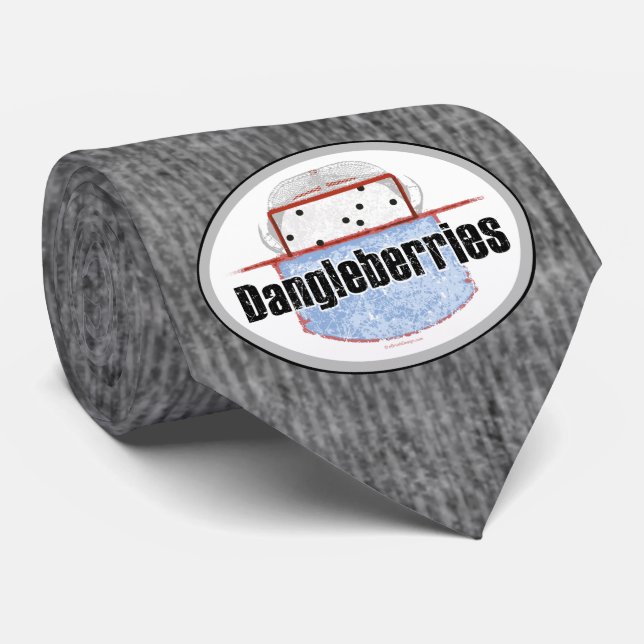 Hockey Dangleberries Krawatte (Gerollt)