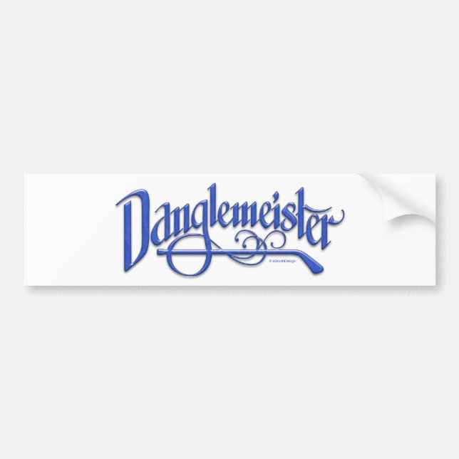Hockey Danglemeister Autoaufkleber (Vorne)