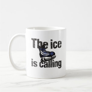 Hockey Das Eis ruft Kaffeetasse