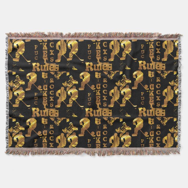 Hockey Decke (Vorderseite)