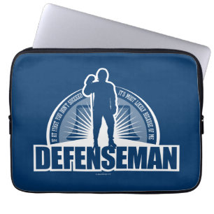 Hockey Defenseman Laptopschutzhülle