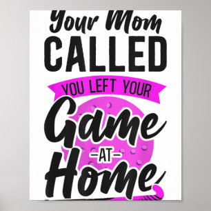 Hockey Deine Mutter rief dich an Du hast dein Spie Poster