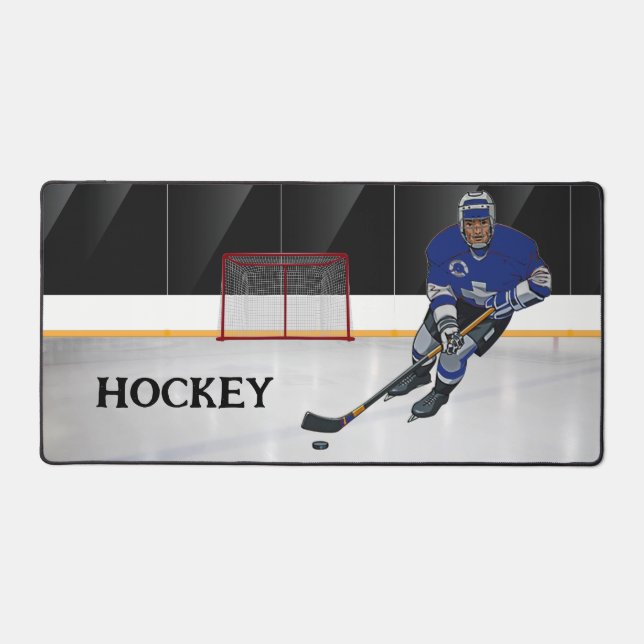 Hockey Design Desk Mat Schreibtischunterlage (Vorderseite)