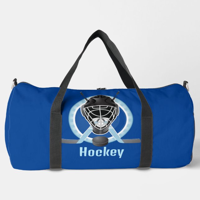 Hockey Design Duffel Bag Duffle Bag (Vorderseite)