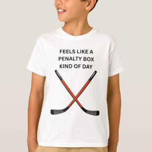 Hockey-Design. Fühlt sich irgendwie wie ein Tag im T-Shirt