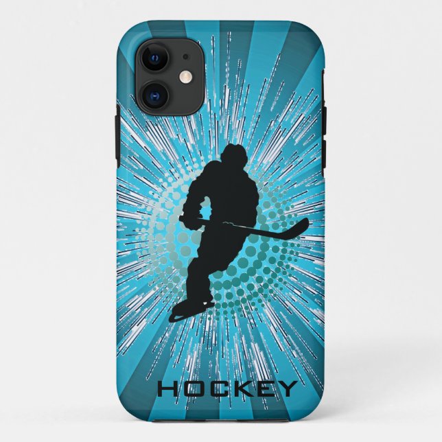 Hockey Design iPhone Casemate Case-Mate iPhone Hülle (Rückseite)