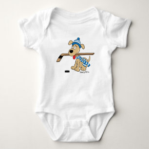 Hockey Dog Säugling Romper Baby Strampler