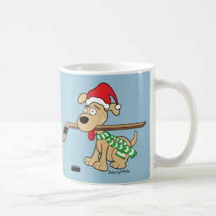 Hockey Dog Weihnachtszeit-Tasse Kaffeetasse